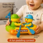 Rowing Boat With Cute Ducks Toy