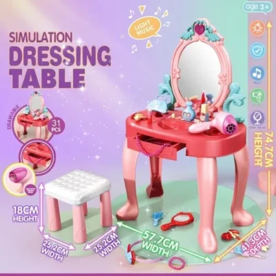 Realistic Dressing Table Set For Kids