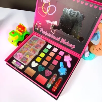 DIY Beads and Realistic Makeup Kit For Kids