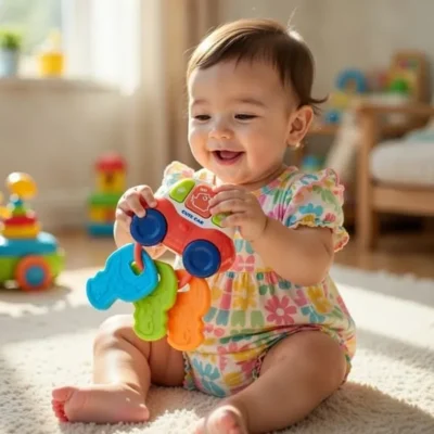 Musical Car Key With Teethers