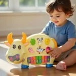 Musical Cow Piano Toy For Kids