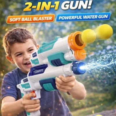 Soft Balls and Water Gun For Kids