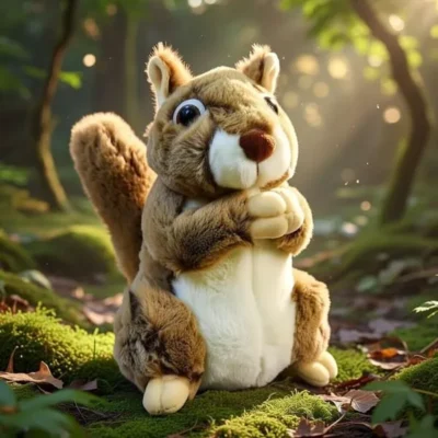 Stuffed Squirrel Toy