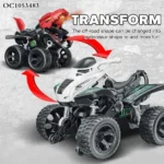 Remote Control Stunt Dinosaur Motorcycle