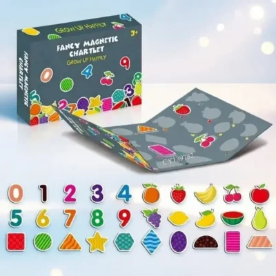 magnetic-puzzles-numbers Book