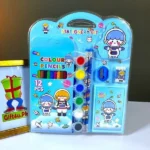 Kids Stationery Set With Colors Pencils