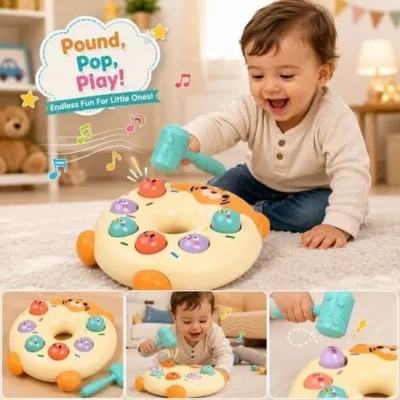 Musical Whac a Mole Game For Kids