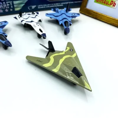 Metallic Fighter Jets Model For Kids