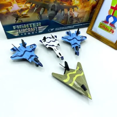Metallic Fighter Jets Model For Kids
