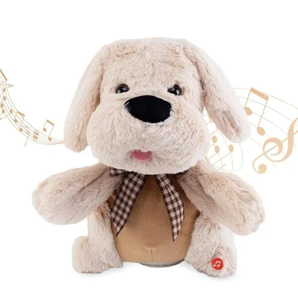 Talk Back Cute Puppy With Clapping Paws