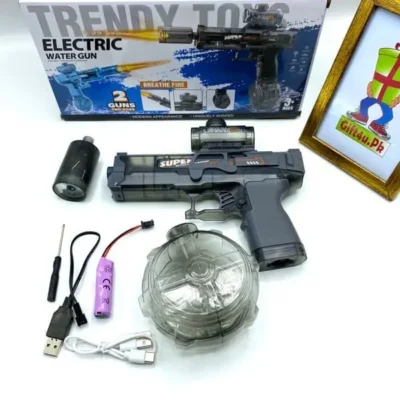 Automatic Long Range Water Gun With Light