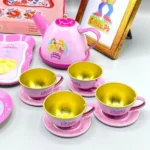 Disney Princess Metallic Tea Set For Kids