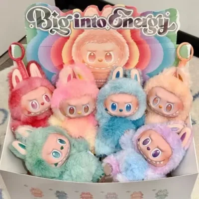 Labubu Plush Keychain Collectible Toy