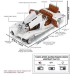 Mercedes Benz 500K Model Car