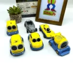Metallic Minions Cars - Pack of 6