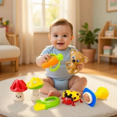Activity Rattles Pack For Babies