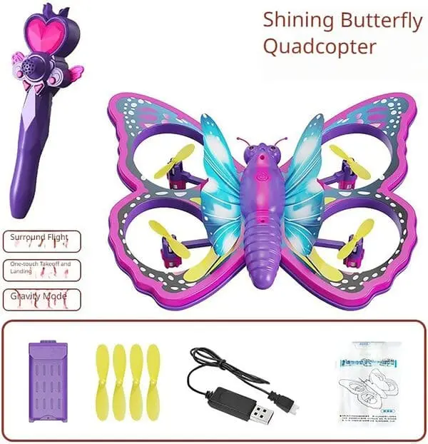 Remote Control Drone Butterfly For Kids