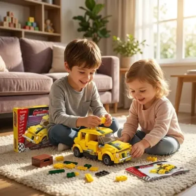 193 Pcs Racing Adventure Car Blocks
