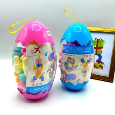 Creative Building Blocks in Egg Box