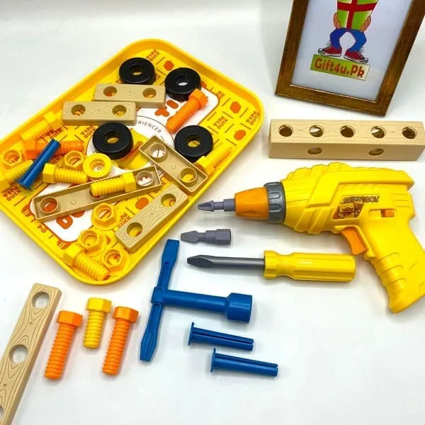Creative Tools Set For Kids With Drill Machine