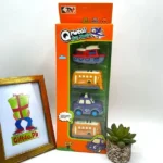 Cute Metallic Cartoon Car For Kids