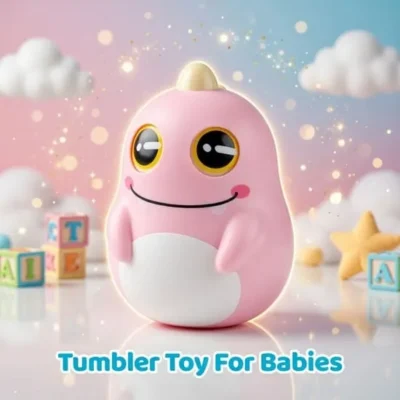 Eyes Shaking Tumbler Toy For Babies