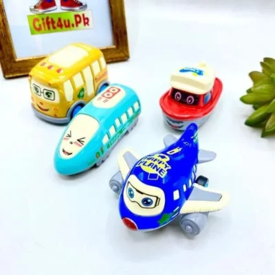 Metallic Cartoon Car For Kids
