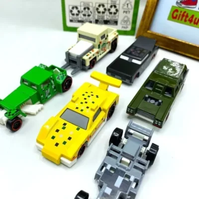 Minecraft Themed Metallic Hot Wheels Cars