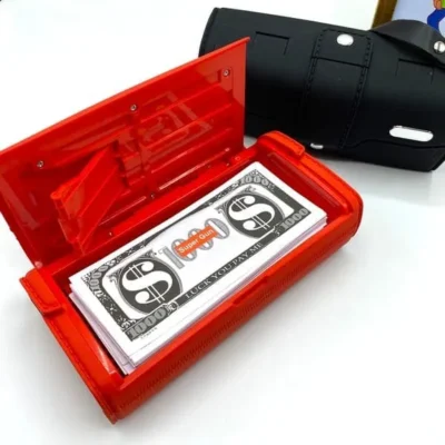 Money Wallet Machine With Fake Dollars