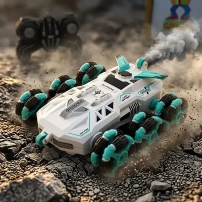 Six Wheels RC Stunt Car With Smoke Effect