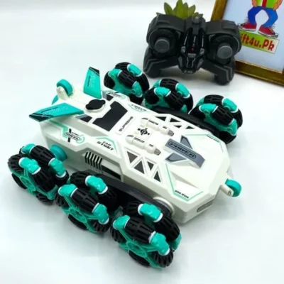 Smoke Producing 6 Wheel Stunt Remote Car