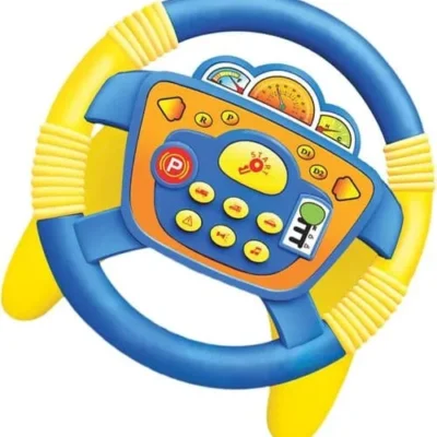 Steering Wheel Toy With Music & Lights