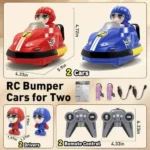 Two Players Remote Control Battle Bumper Cars
