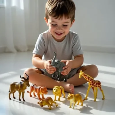 Wild Animals Figures Set