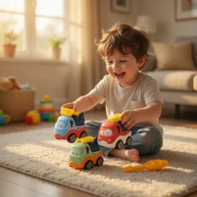 DIY Friction Cars Set For Kids