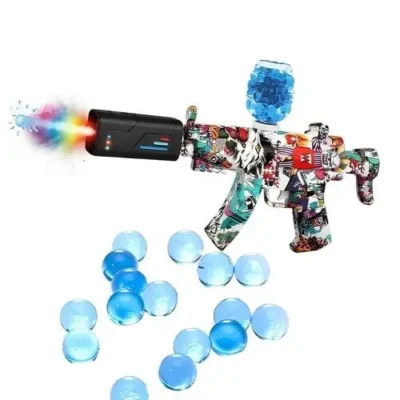 Gel Blaster Gun With Flame Effect