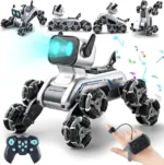 Hand Gesture & Remote Control Robot Dog