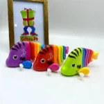 Mini Colorful Friction Fish Toy For Babies