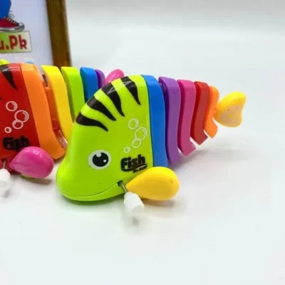 Mini Colorful Friction Fish Toy For Babies