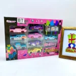 Pack of Metallic Cars For Girls