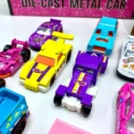 Pack of Metallic Cars For Girls