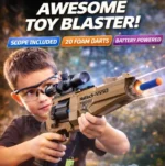 Soft Bullet Electric Revolver Gun
