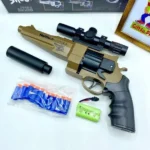 Soft Bullets Classic Electric Revolver For Kids