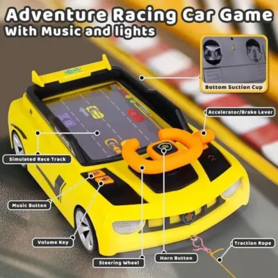 Steering Wheel Cars Racing Game For Kids