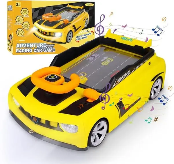 Steering Wheel Cars Racing Game For Kids