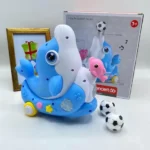 Ball Blowing Dolphin With Music & Lights