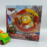 Cars Theme Musical Steering Wheel Toy For Kids
