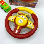 Cars Theme Musical Steering Wheel Toy For Kids