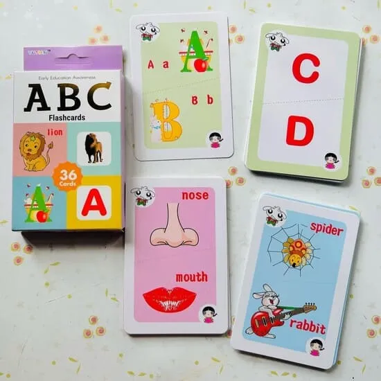 Educational Flash Cards For Kids