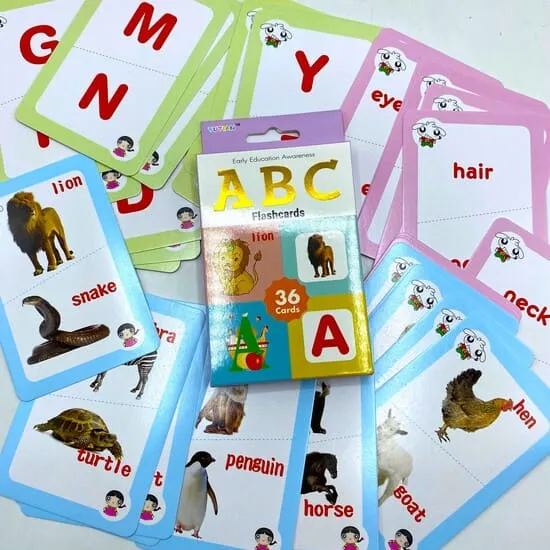 Educational Flash Cards For Kids